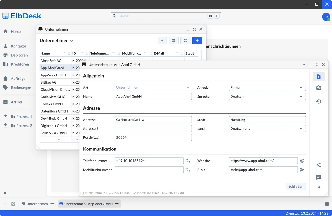 ElbDesk Framework