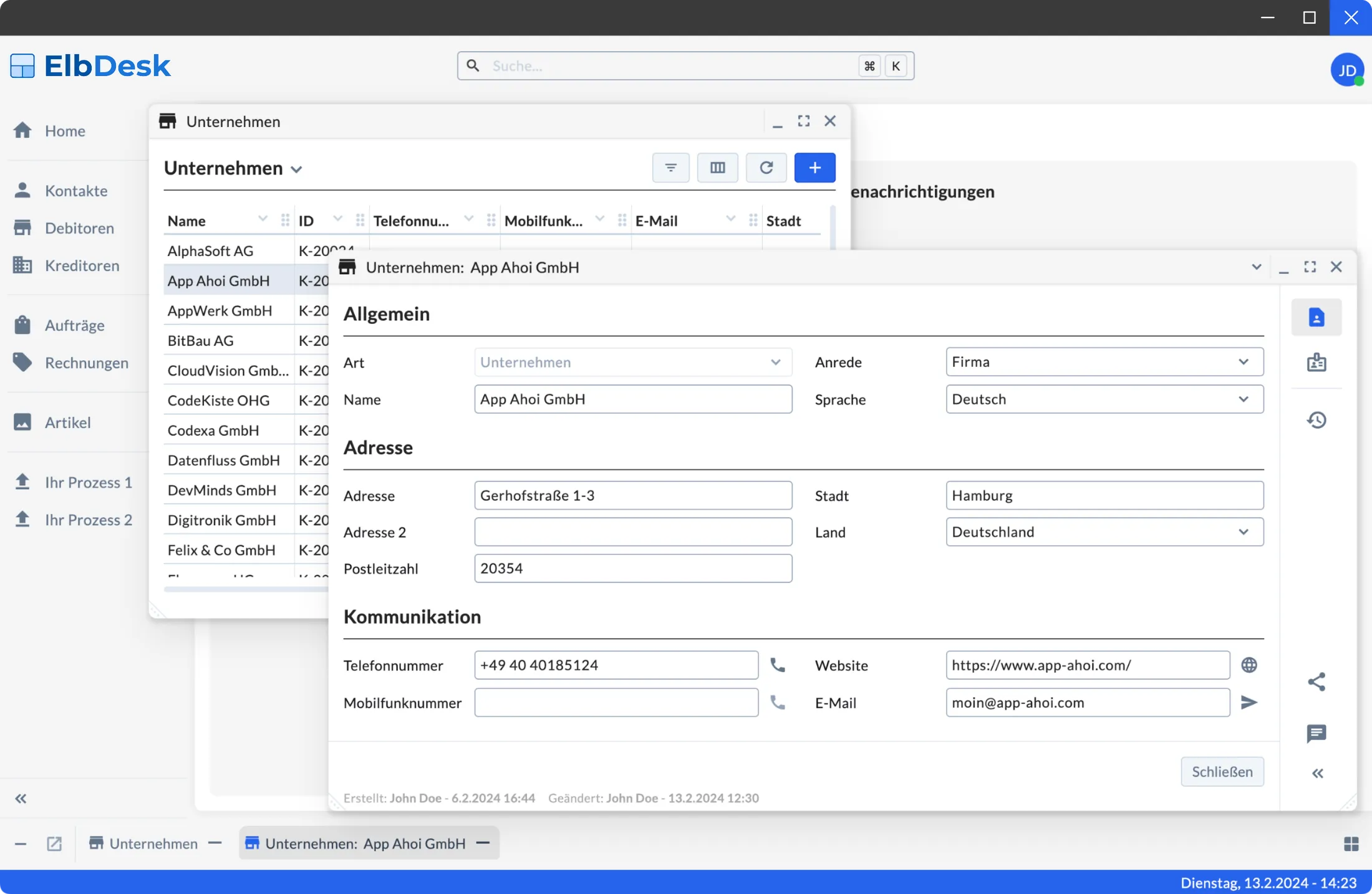 ElbDesk Framework